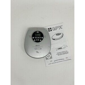 GPX AM/FM Stereo Radio Digital Tuning DBBS Compact CD Disc Player C4050